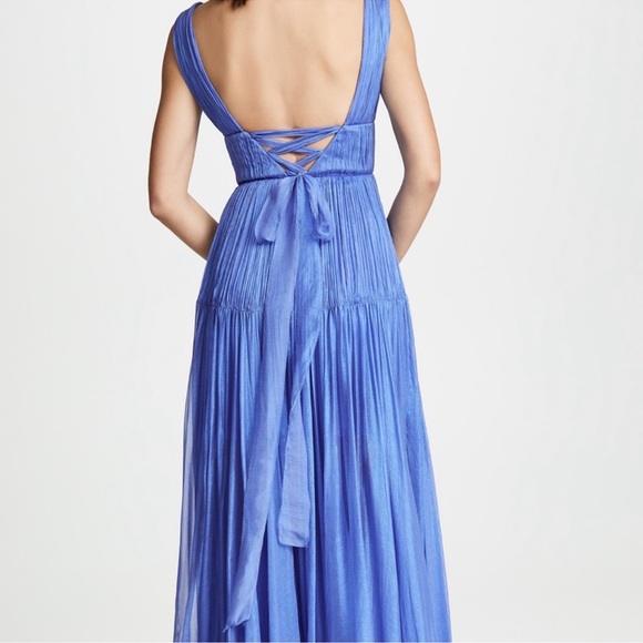 Maria Lucia Hohan | Rowen Maxi Dress, Amparo Blue, FR 34 - Picture 6 of 11
